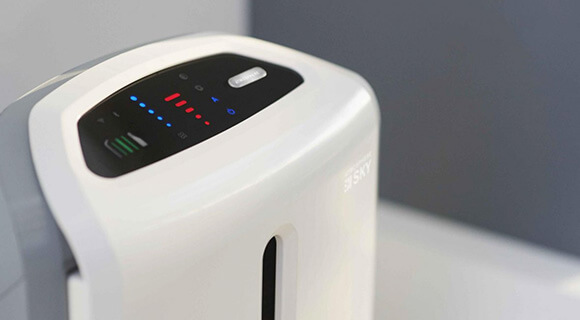 Amway's first connected product, the Atmosphere Sky Air Purifier